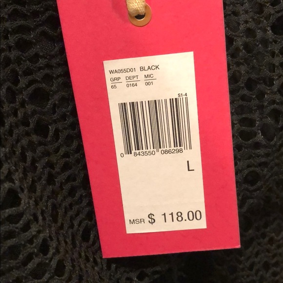 New black Chelsea and violet dress - Picture 3 of 3